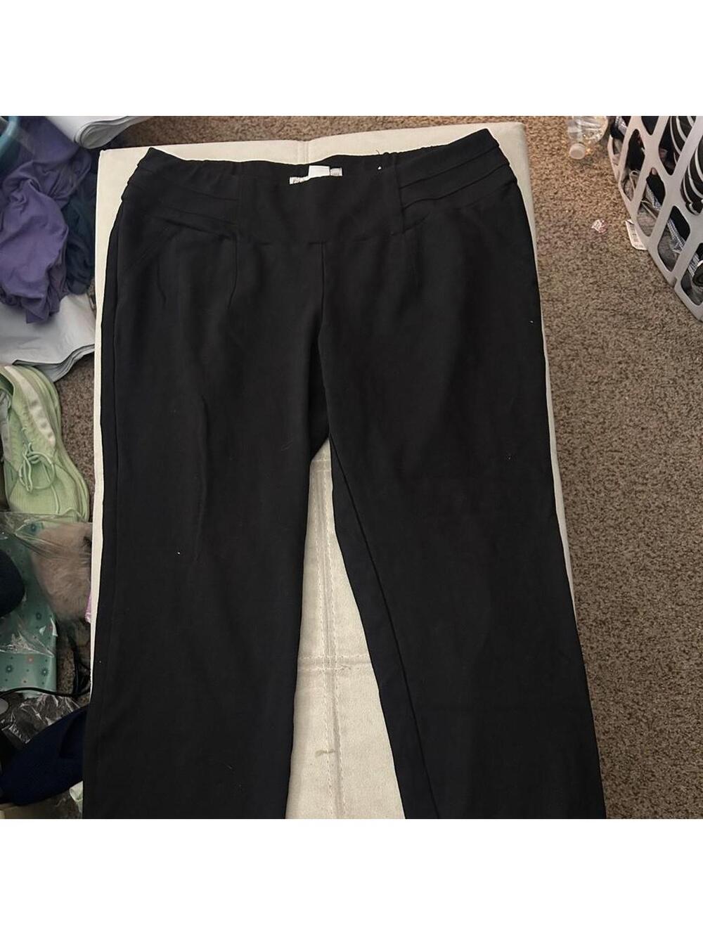Cato Women's Black and Navy Trousers